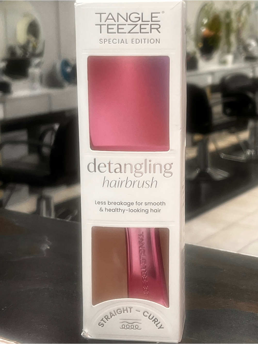 Special Edition Pink Detangling Hairbrush - Men Grooming